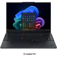 Lenovo ThinkPad T16 Gen 4 16" Ultra 7, 16 Gt, 512 Gt, Win 11 Pro -kannettava, musta