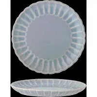 Bloomingville Latina Plate, Blue, Stoneware - Blue - Ø 20 CM