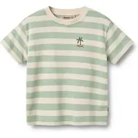Wheat T-Shirt S/S Liam - Green - 116