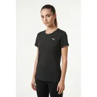 Puma Toiminnallinen paita 'Tad Essential' meleerattu musta / valkoinen