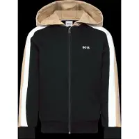 BOSS Hooded Cardigan - Black - 150