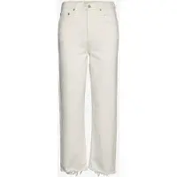 Levi's Farkut 'Ribcage Straight Ankle Jeans' valkoinen denim