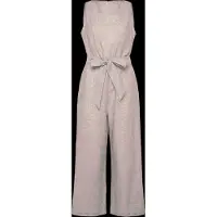 Monki Linen Jumpsuit - Pink - M