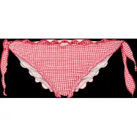Pieces Pckia Frill Tie Edge Bikini Brief Bc - Red - XL