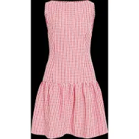 Vila Viterni S/L Boatneck Short Dress/Ka - Red - 40