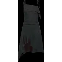 Weekday Assymetric Dress - Black - XS