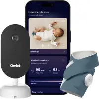 Owlet Dream DreamSight Duo älysukka Kamera+itkuhälytin Bedtime Blue