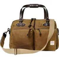 Filson Tin Cloth Viikonloppukassi 48 cm Ruskea