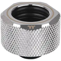 Thermaltake Pacific C-Pro G1/4 PETG 16mm OD Compression - Chrome