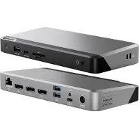 Alogic PRIME DX3 Universal Dock w. Triple 4K and with 100W PD