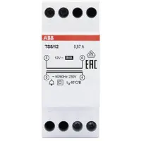 ABB 230/12VAC SELV 8VA HETKITTÄINEN KÄYTTÖ (TERMINEN SUOJAUS) (TS8/12)