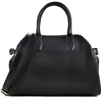 GUESS Liza Käsilaukku Nahka 30 cm Musta
