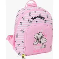 Snoopy Ressu Mini Reppu 10L, Vaaleanpunainen