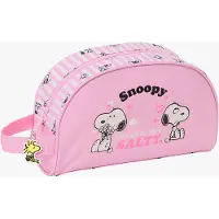 Snoopy Ressu Toilettilaukku, Vaaleanpunainen