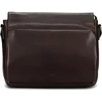 JOST Bags London Lähettilaukku Nahka 34 cm Kannettavan tietokoneen taskun syvyys Ruskea
