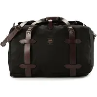 Filson Luggage Twill Viikonloppukassi 50 cm Musta