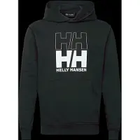 Helly Hansen Core Graphic Sweat Hoodie - Black - S