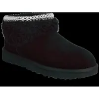 Ugg W Classic Ultra Mini Maxi Curly - Black - 38