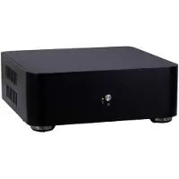 Inter-Tech ITX A60, Mini Tower, PC, Musta, ITX, Alumiini, 4 cm (88881301)