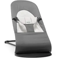 BabyBjörn Balance Soft Sitteri Kudottu Trikoo, Tummanharmaa/Harmaa