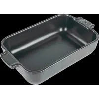 Peugeot Appolia Rektangulært Fad 22 Cm Mat Sort - Black - 22 CM
