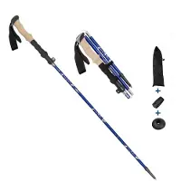 INF Ultrakevyt vaellussauva 5-osainen Blue