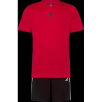 Adidas Train Essentials 3 Stripes Tee Lyhythihainen Setti