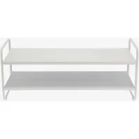 Zone Denmark A-shoe rack kenkäteline 33x80 cm Pehmeän harmaa