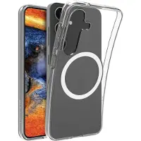 dbramante1928 Housu - - Greenland Pro Qi2 - Läpinäkyvä - Yhteensopiva Galaxy S25 - Muovi