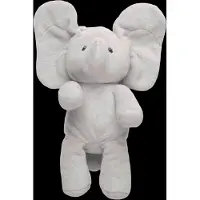 Gund Peek-A-Boo Flappy Handheld 30 Cm - Grey - ONE SIZE