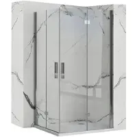 REA Molier Chrome Double Suihkukaappi 80x90