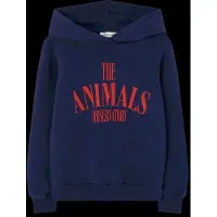 The Animal Observatory Anglefish Kid Hoodie Raw White - Navy - 116