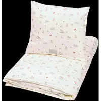 Cam Cam Copenhagen Bedding Set, Baby, 70X100Cm - Gots - Caprice - Cream - 70X100CM;40X45CM