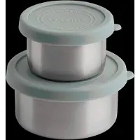Aya & Ida Snack Containers - Green - 100+200ML