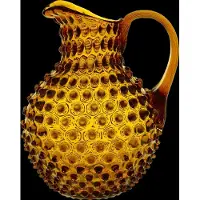 Anna Von Lipa Paris Hobnail Jug - Yellow - 2 L