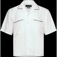 Abercrombie & Fitch Anf Mens Wovens - White - S