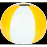 Balvi - Beachball Maljakko 14 cm Keltainen