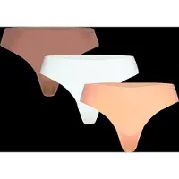 Björn Borg Invisible Thong 3P - Beige - L