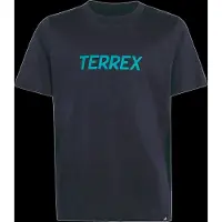 Adidas K Mt Logo Tee - Navy - 164