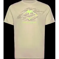Asics Fujitrail Logo Ss Top - Beige - S