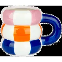 Balvi Krus Keramik Floats 300 Ml Blå - Multi/patterned - 30 CL