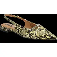 Bianco Biabari Pointy Flat Slingback Faux Leather - Multi/patterned - 38
