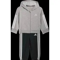 Adidas Treenipuku meleerattu harmaa / musta / valkoinen