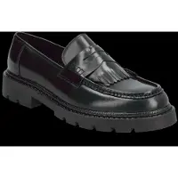 Bianco Biajeff Fringe Loafer Polido - Black - 44