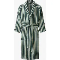Bongusta Naram Bathrobe - Seafoam & Deep Teal - Green - L/XL 138 cm