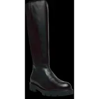 Bianco Biaothilia Knee High Elastic Boot Leather - Black - 40