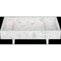 Blomus Abento tarjotin marmori 18 x 30 cm Nimbus cloud