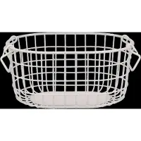 Blomus Storage Basket - 14 X 29 X 21 Cm - Kago - Moonbeam - Beige - L 21.5CM