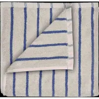 Blomus - Arto Pyyhe 100x50 cm Beige/Sininen