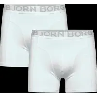 Björn Borg Organic Cotton Stretch Boxer 2P - White - XXL